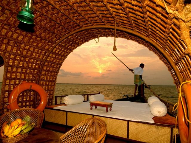 Houseboat Tourism Supports Kerala