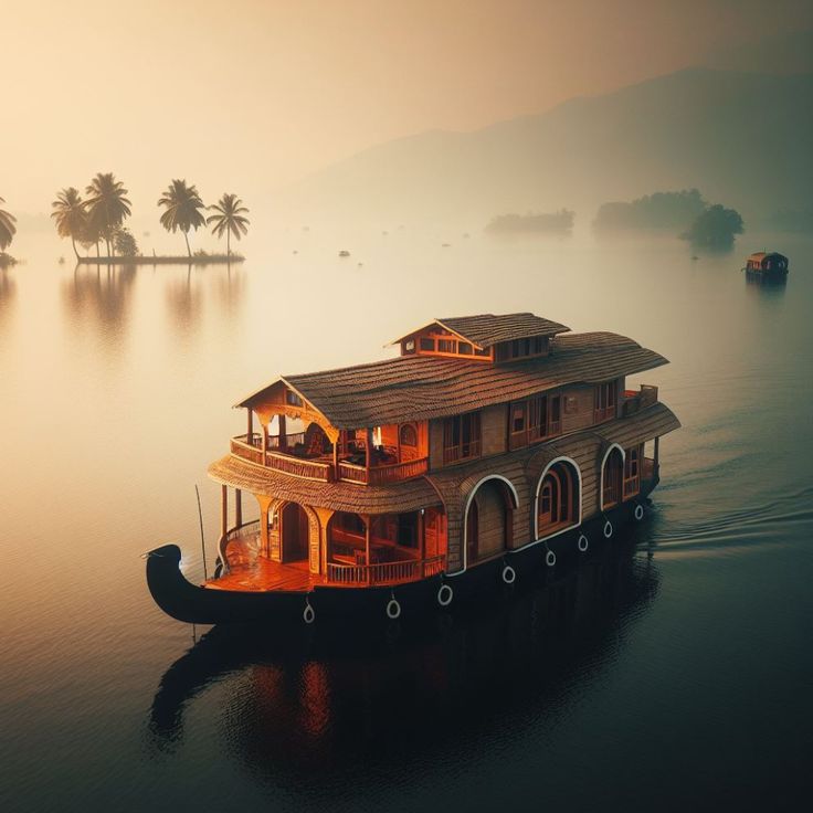 Luxury Houseboat Stay in Alleppey