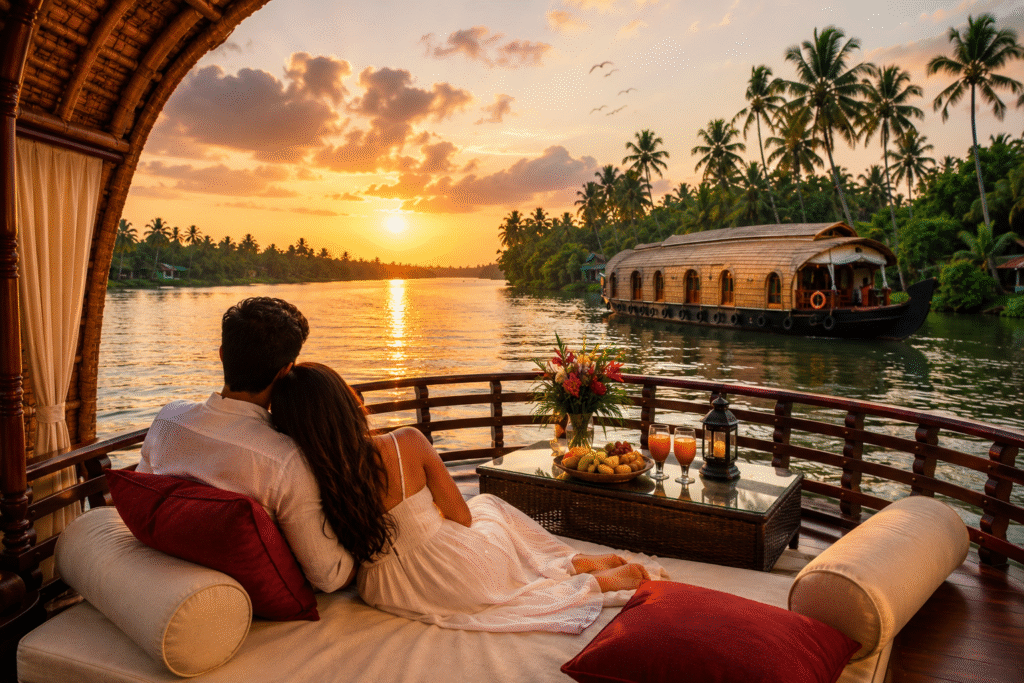Honeymoon with an Alleppey Houseboat
